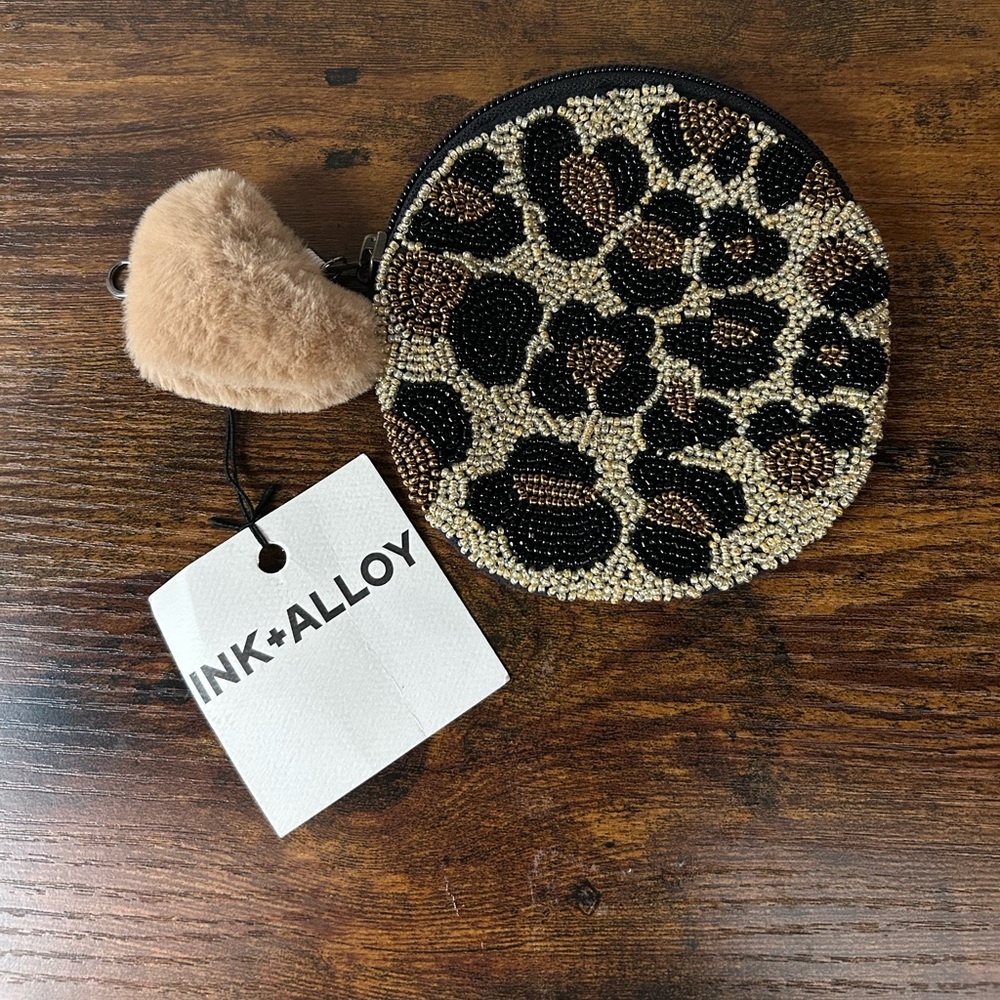 INK+ALLOY Cheetah Coin Purse